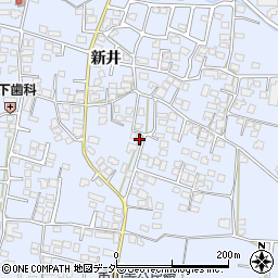長野県松本市里山辺新井1716周辺の地図