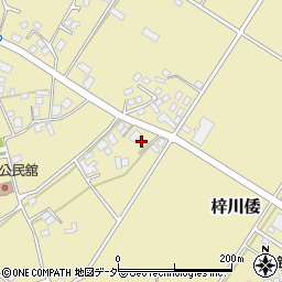 長野県松本市梓川倭2134周辺の地図