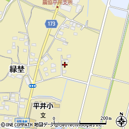 群馬県藤岡市緑埜599-9周辺の地図