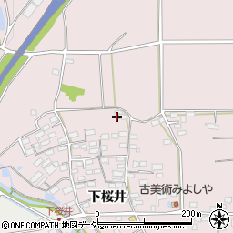 長野県佐久市桜井436-6周辺の地図