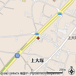 群馬県藤岡市上大塚556-1周辺の地図