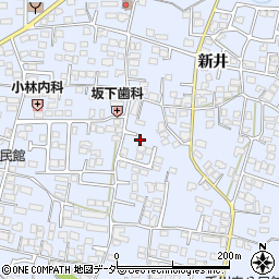 長野県松本市里山辺新井1688-11周辺の地図