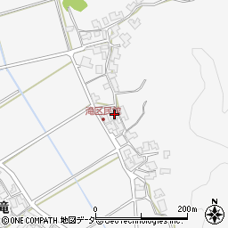 福井県あわら市滝22-57周辺の地図