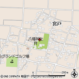 埼玉県本庄市宮戸周辺の地図