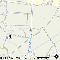 茨城県石岡市吉生2970-1周辺の地図