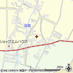 長野県安曇野市三郷温798-2周辺の地図