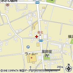 クリーニング館昭和梓川店周辺の地図