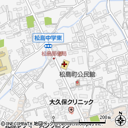 コメリハード＆グリーン松本島内店周辺の地図