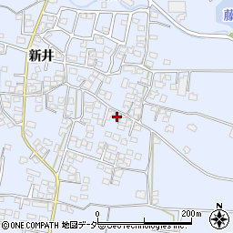 長野県松本市里山辺新井1782-5周辺の地図