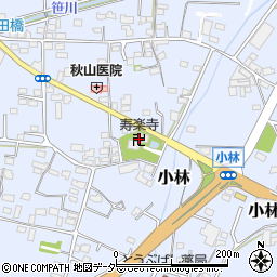 寿楽寺周辺の地図