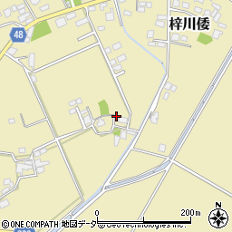 長野県松本市梓川倭2862周辺の地図