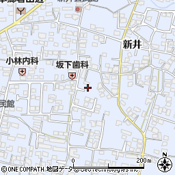長野県松本市里山辺新井1688-10周辺の地図