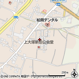 群馬県藤岡市上大塚243-1周辺の地図