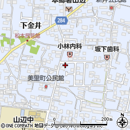 清竹荘北周辺の地図