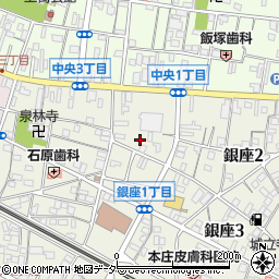 岩崎理容院周辺の地図
