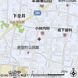 長野県松本市里山辺新井1566周辺の地図