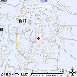 長野県松本市里山辺新井1785-6周辺の地図
