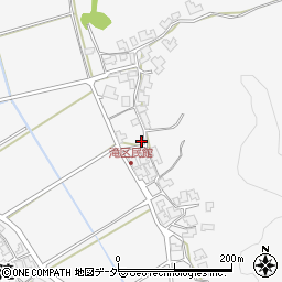 福井県あわら市滝22-33周辺の地図