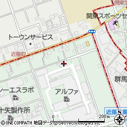 テクニカルセンター周辺の地図