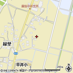 群馬県藤岡市緑埜599-6周辺の地図