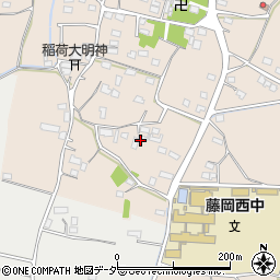 群馬県藤岡市上大塚854-1周辺の地図