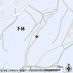 茨城県石岡市下林1980周辺の地図