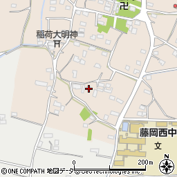 群馬県藤岡市上大塚836周辺の地図