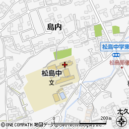 市立松島中学校周辺の地図