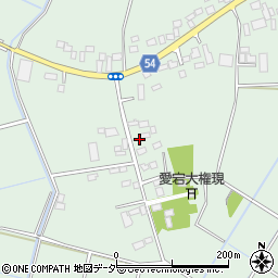 茨城県結城市江川大町周辺の地図