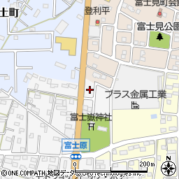 群馬県館林市富士原町1134-14周辺の地図