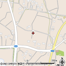 茨城県小美玉市張星周辺の地図