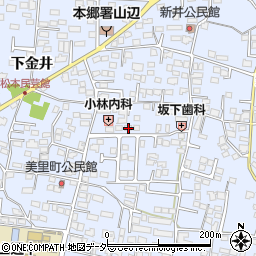 長野県松本市里山辺新井1564-2周辺の地図