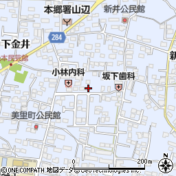 長野県松本市里山辺新井1564周辺の地図