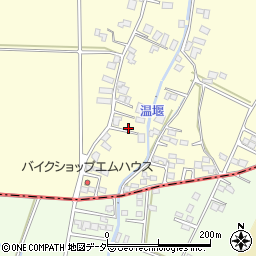 長野県安曇野市三郷温279周辺の地図