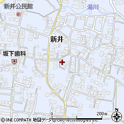 長野県松本市里山辺新井1706周辺の地図