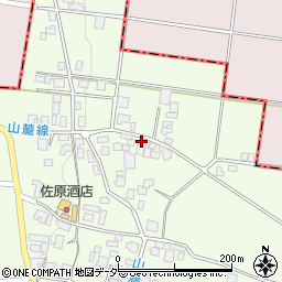 長野県松本市梓川梓7908-3周辺の地図