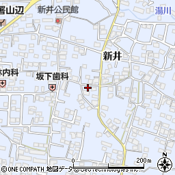 長野県松本市里山辺新井1702周辺の地図