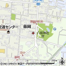 群馬県藤岡市藤岡1717-21周辺の地図