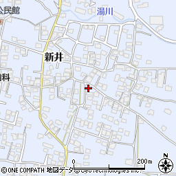 長野県松本市里山辺新井1786周辺の地図