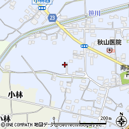 群馬県藤岡市小林343-7周辺の地図