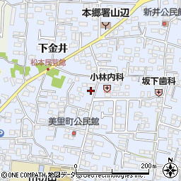 長野県松本市里山辺新井1554周辺の地図