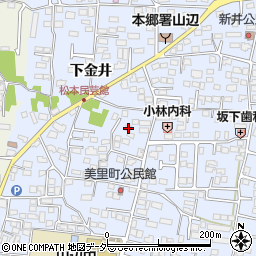 長野県松本市里山辺新井1588周辺の地図