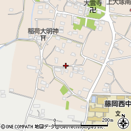 群馬県藤岡市上大塚867周辺の地図