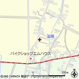 長野県安曇野市三郷温278周辺の地図