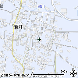 長野県松本市里山辺新井1789周辺の地図