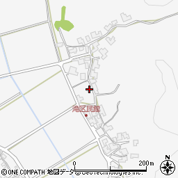 福井県あわら市滝22周辺の地図