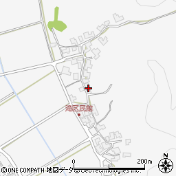 福井県あわら市滝21-23周辺の地図