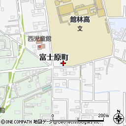 群馬県館林市富士原町1235-51周辺の地図