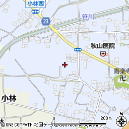 群馬県藤岡市小林343-5周辺の地図