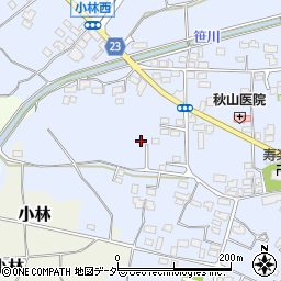 群馬県藤岡市小林343-6周辺の地図